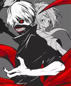 Ken Kaneki and Juuzou Suzuya Diamond Paintings