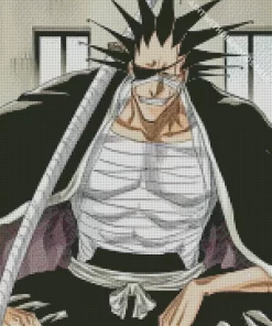 Kenpachi Zaraki Bleach Anime Diamond Dotz