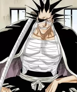 Kenpachi Zaraki Bleach Anime Diamond Paintings