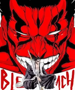 Kenpachi Zaraki Bleach Diamond Paintings