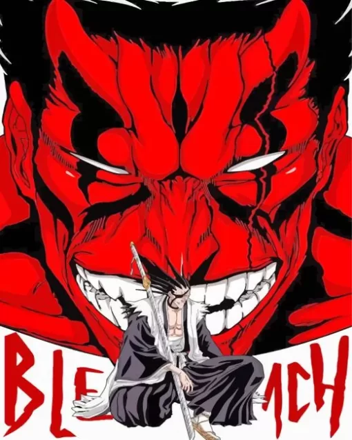 Kenpachi Zaraki Bleach Diamond Paintings