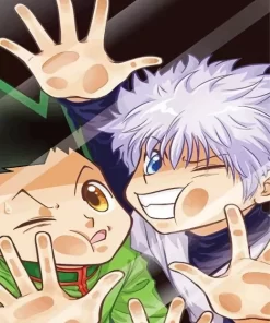 Killua Zoldyck And Gon Freecss Diamond Paints