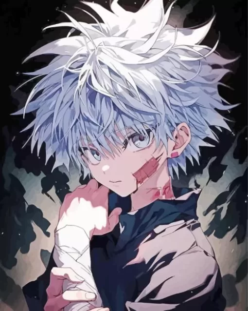 Killua Zoldyck Diamond Paints