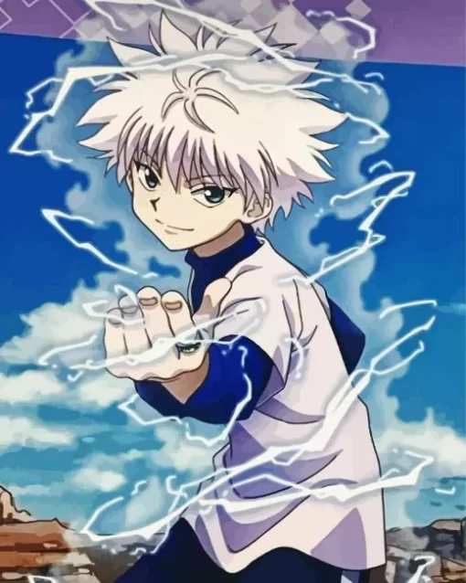 Killua Zoldyck Hunter x Hunter Diamond Paints