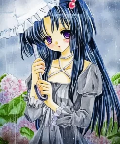 Kotomi Ichinose Clannad Anime Diamond By Numbers