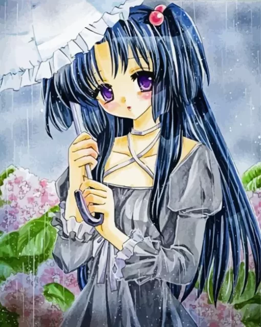 Kotomi Ichinose Clannad Anime Diamond By Numbers