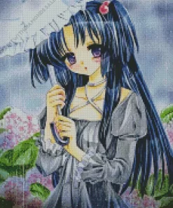 Kotomi Ichinose Clannad Anime Diamond Paints