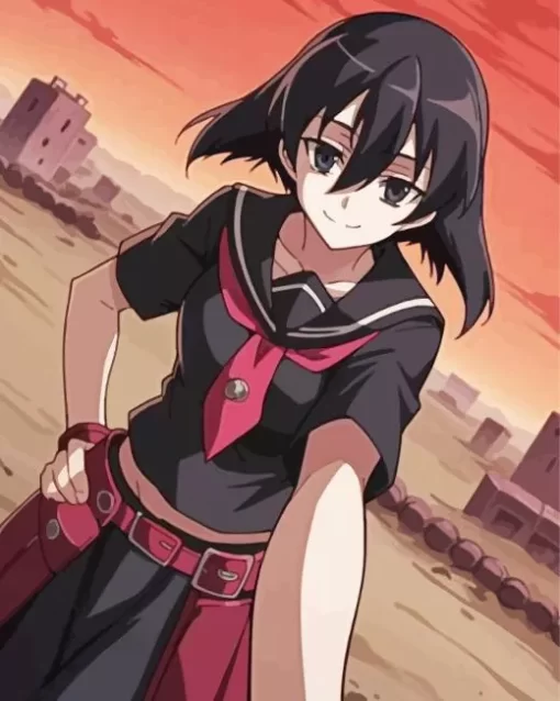 Kurome Akame Ga Kill Diamond By Numbers