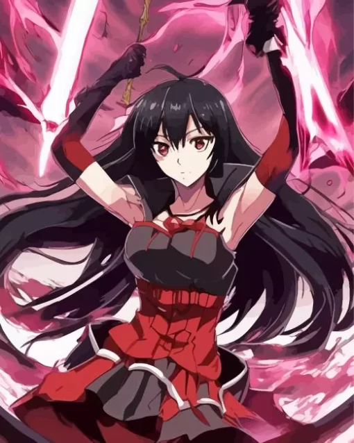 Kurome Anime Character Diamond By Numbers