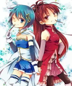 Kyoko Sakura With Sayaka Diamond Paintings