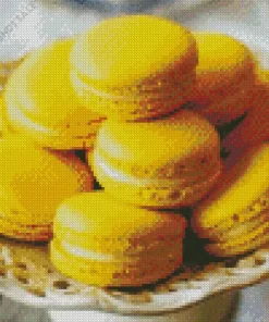 Lemon Macarons Diamond Painting