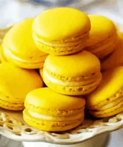 Lemon Macarons Diamond Painting