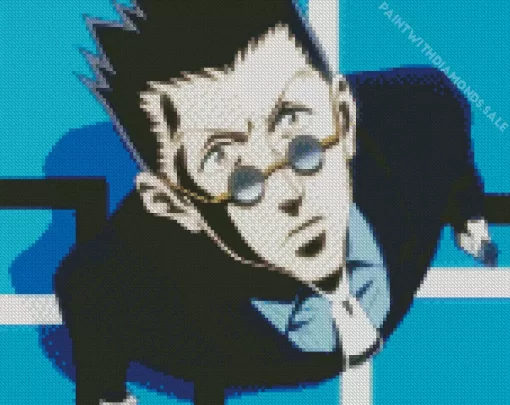 Leorio Hunter x Hunter Diamond With Numbers