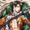 Levi Attack On Titan Anime Diamond Paints