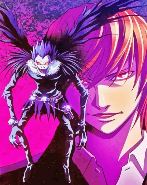 Light Yagami And Ryuk Diamond Paintings