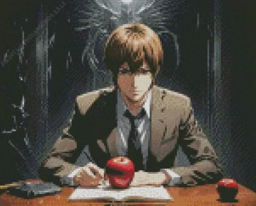 Light Yagami Death Note Anime Diamond Dotz