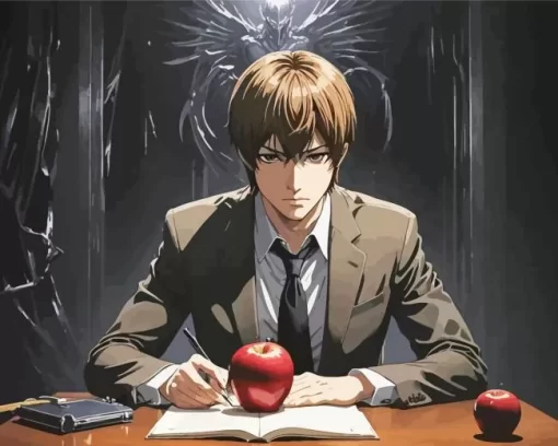 Light Yagami Death Note Anime Diamond Paintings