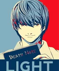 Light Yagami Death Note Poster Diamond Paintings