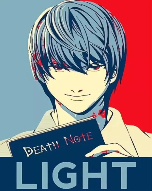 Light Yagami Death Note Poster Diamond Paintings