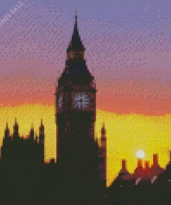 London Sunset Diamond Painting