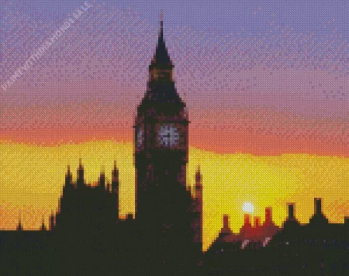 London Sunset Diamond Painting