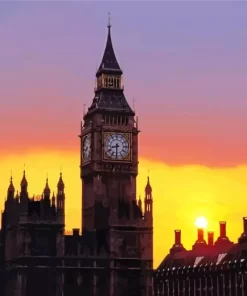 London Sunset Diamond Painting