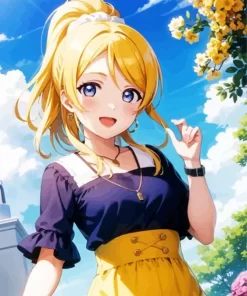 Love Live Eli Ayase Diamond By Numbers