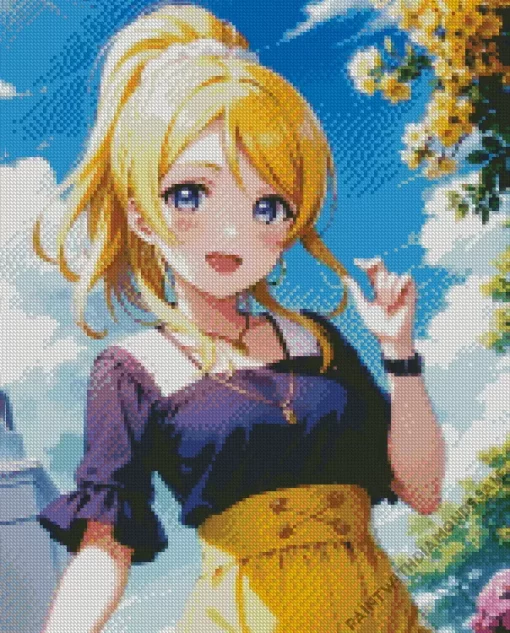 Love Live Eli Ayase Diamond Paints