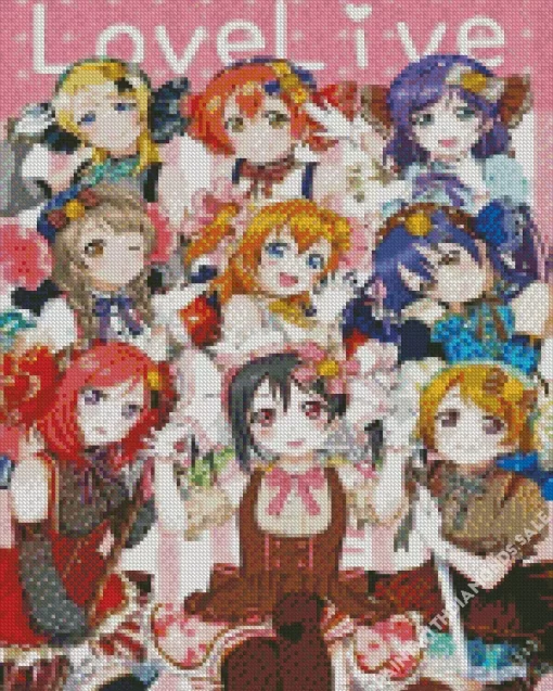 Love Live School Idol Project Diamond Dotz