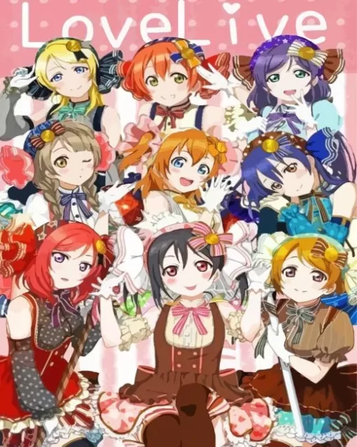 Love Live School Idol Project Diamond Paintings