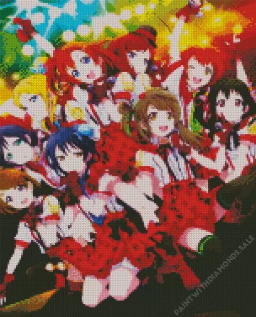 Love Live School Idol Project Manga Diamond Dotz