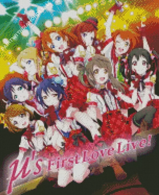 Love Live School Idol Project Poster Diamond Dotz