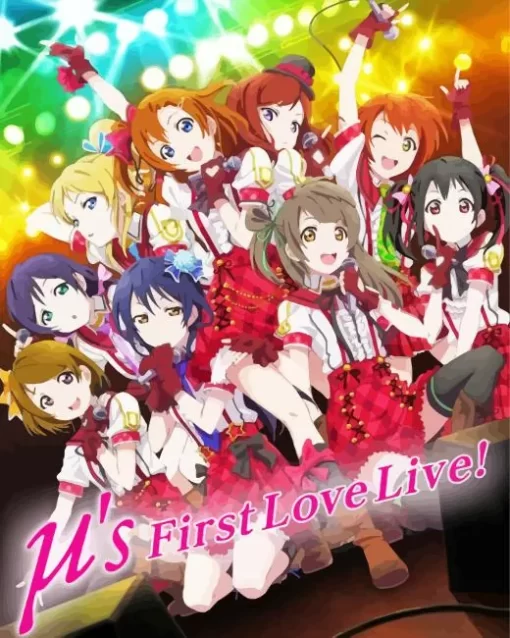 Love Live School Idol Project Poster Diamond Paintings