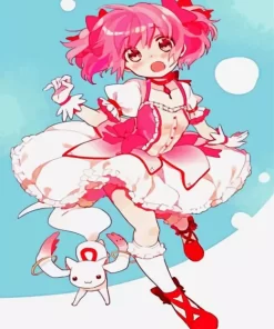 Madoka Kaname anime girl Diamond Paintings