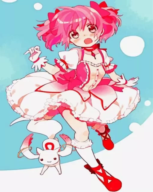 Madoka Kaname anime girl Diamond Paintings