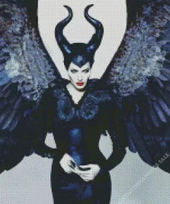 Maleficent Angelina Jolie Art Diamond Painting