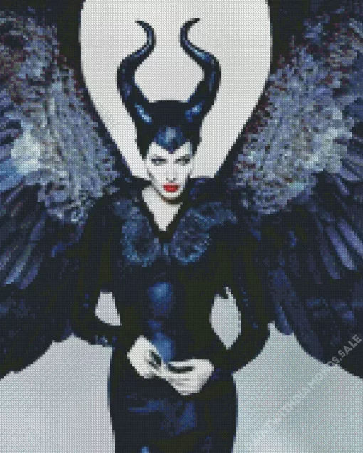 Maleficent Angelina Jolie Art Diamond Painting