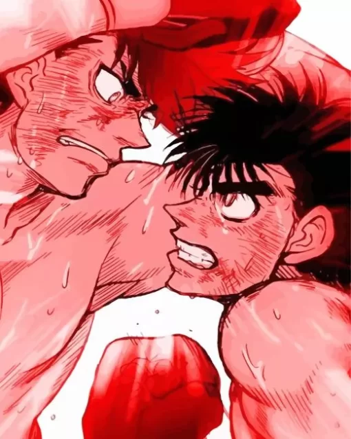 Mamoru Takamura vs Ippo Makunouchi Diamond With Numbers