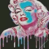 Marilyn Monroe Abstract Diamond Painting