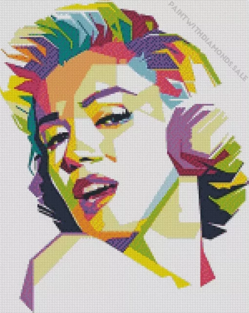 Marilyn Monroe Pop Art Diamond Painting