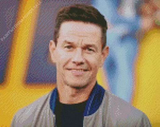 Mark Wahlberg Actor Diamond Painting