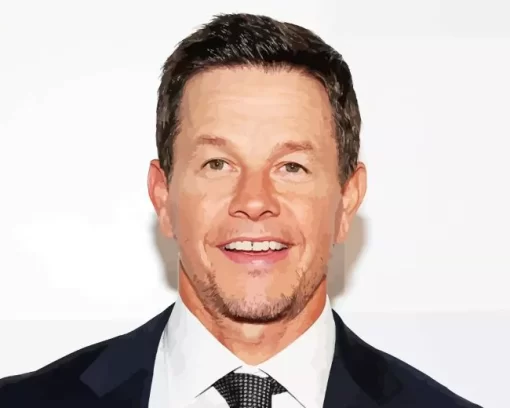 Mark Wahlberg Smiling Diamond Painting