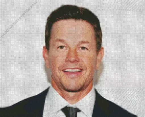 Mark Wahlberg Smiling Diamond Painting