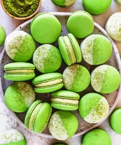 Matcha Macarons Diamond Painting