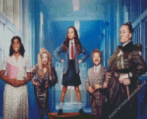 Matilda Characters Poster Diamond Painting