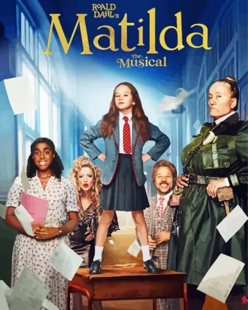 Matilda Poster Diamond Painting