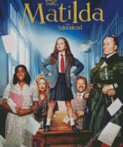 Matilda Poster Diamond Painting