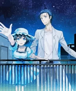 Mayuri Shiina And Rintaro Okabe Diamond By Numbers