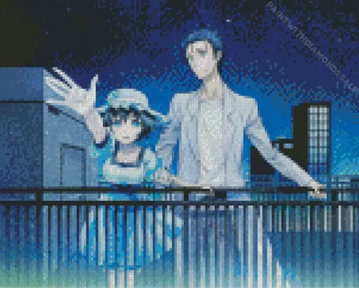 Mayuri Shiina And Rintaro Okabe Diamond Dotz