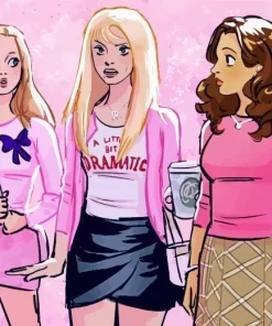 Mean Girls Characters Art Diamond Painting